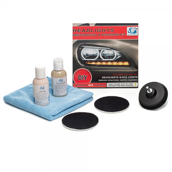 DIY Headlight and Tail-Light Polishing Kit